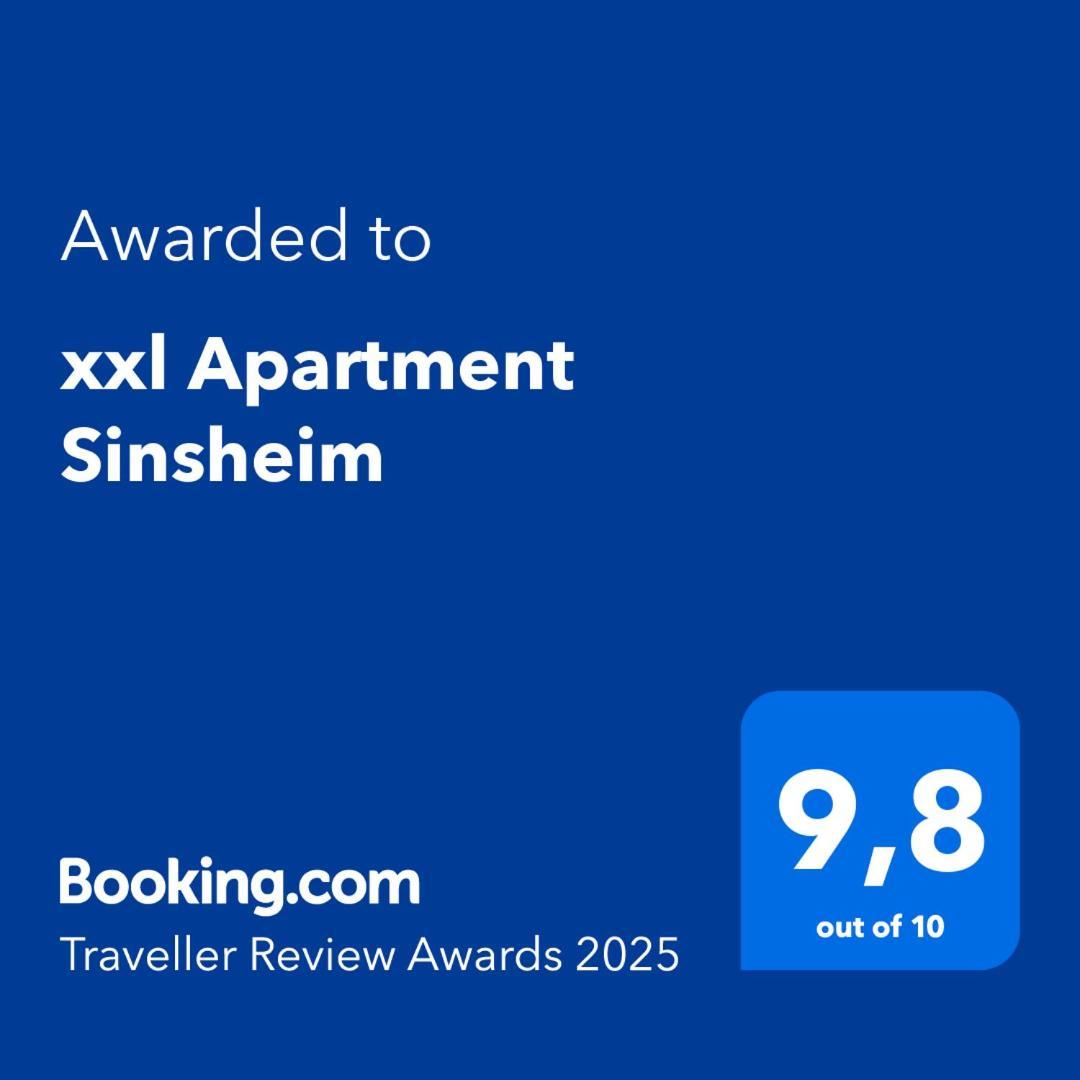 Xxl Apartment Sinsheim Zewnętrze zdjęcie